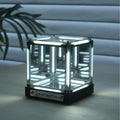 4D RGB Infinity Mirror Cube Light - Wireless Rechargeable Abyss Lamp💋