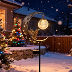 🌙✨Hummingbird Moon Solar Garden Stake Light💋