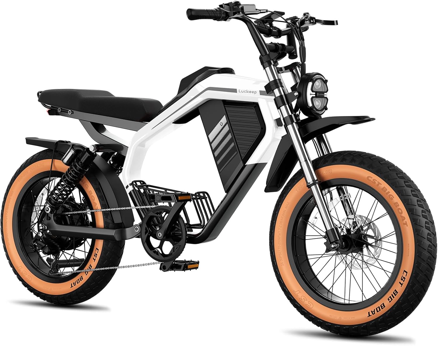 Electric Bike for Adults/Teen,2000W/3000W Peak Dual Motor,37.5/32 MPH, 48V/52V, 20AH-40AH Dual Battery Ebike,80/160 Miles 20" Fat Tire Electric Dirt bike,Electric Moped Ebike for Adults💋