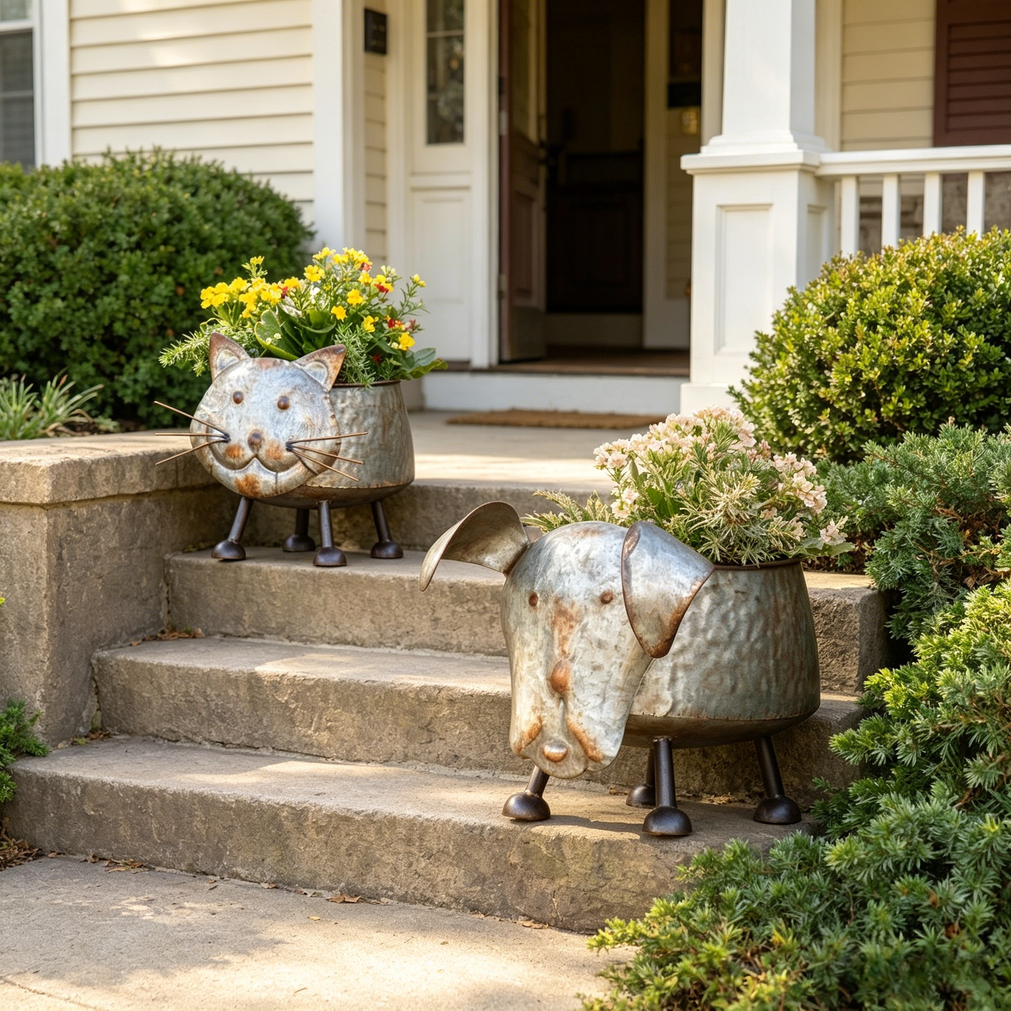 Farmhouse Barnyard Animal Planter Collection💋