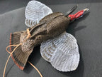 Miniature Wild Turkey Carved Hanging Ornament💋