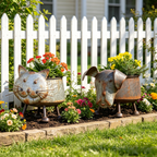 Farmhouse Barnyard Animal Planter Collection💋