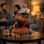 👑 Marine Corps The 250th Anniversary Devil Dog Whiskey Bottle💋