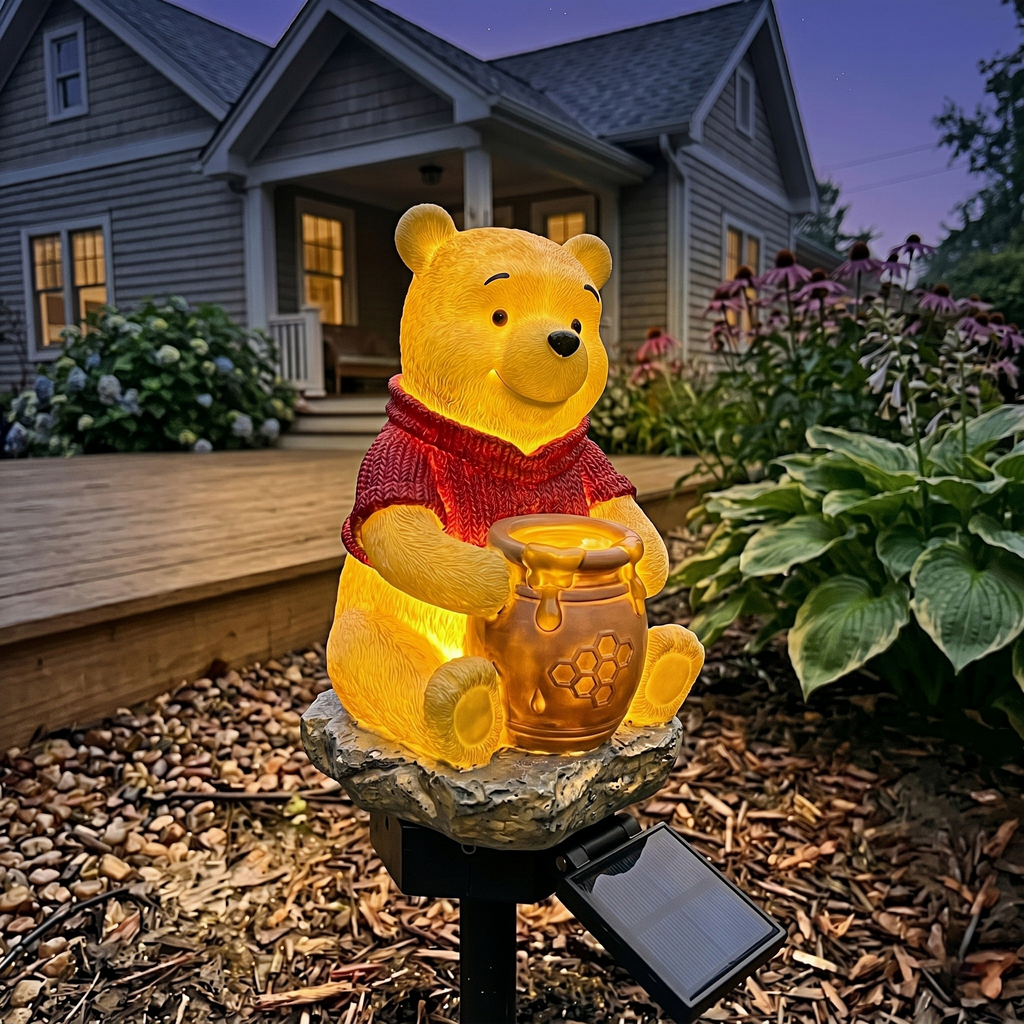 Winnie the Pooh 100th Anniversary Solar Garden Light💋