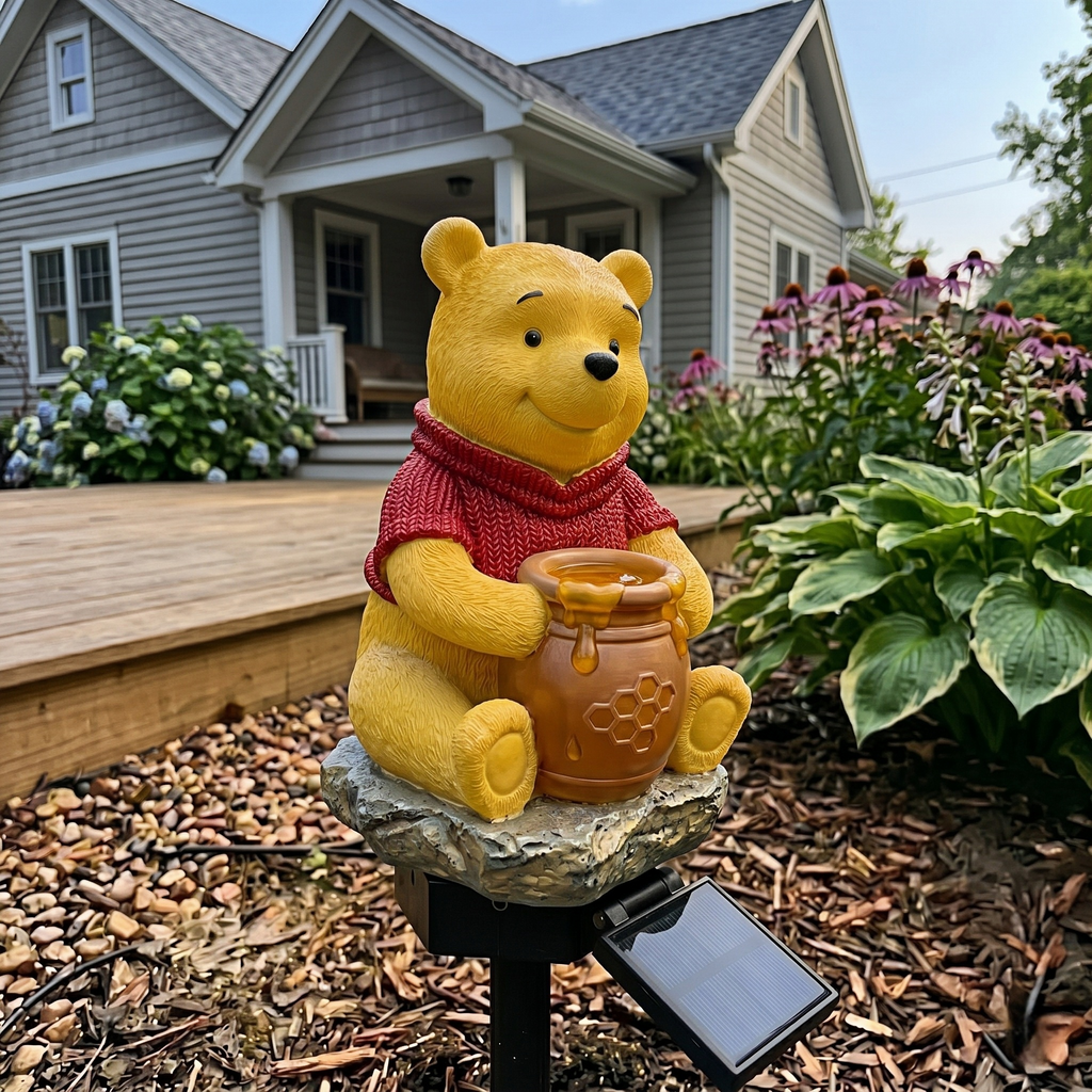 Winnie the Pooh 100th Anniversary Solar Garden Light💋