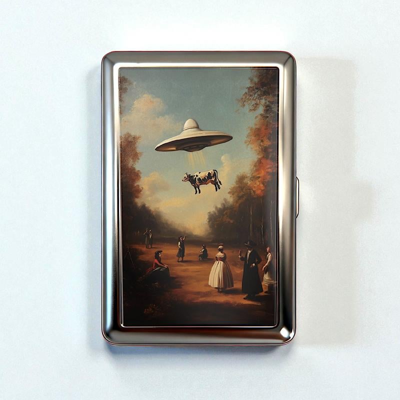 🔥LAST DAY 60% OFF - 👛Vintage Art Deco Versatile Card & Cash Case With RFID Protection🚫💋