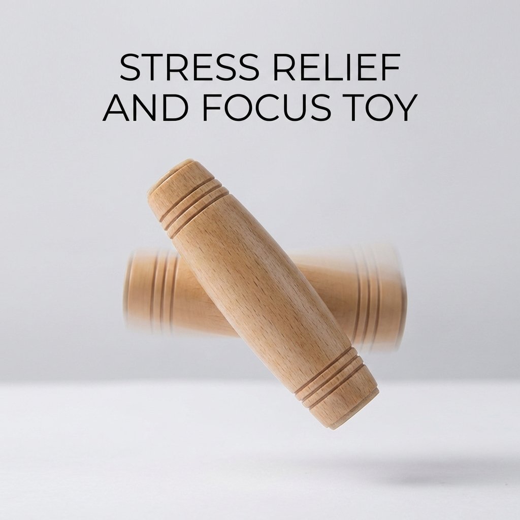 🌀 Wood + Balance + Rebound – The Quiet Fidget Toy That Actually Feels Good💋