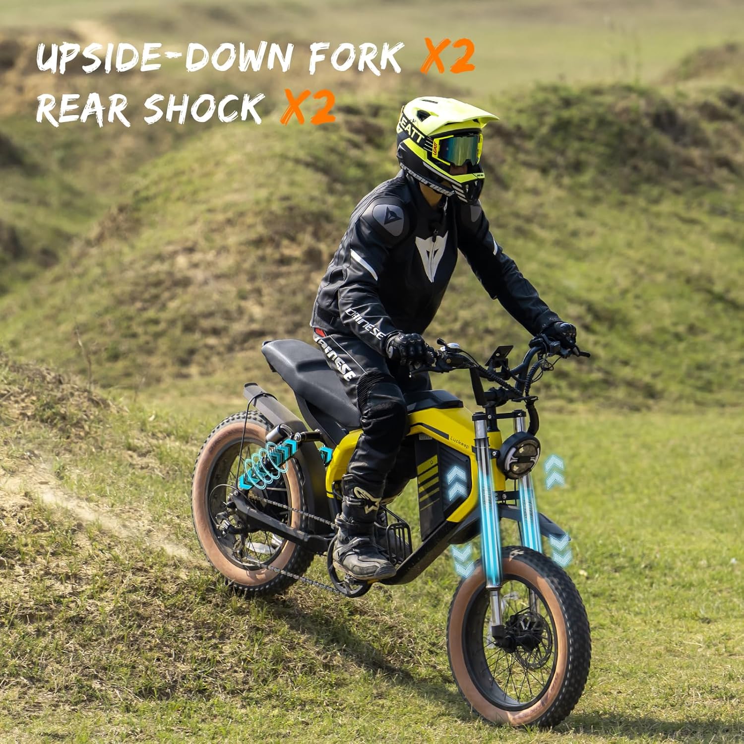 Electric Bike for Adults/Teen,2000W/3000W Peak Dual Motor,37.5/32 MPH, 48V/52V, 20AH-40AH Dual Battery Ebike,80/160 Miles 20" Fat Tire Electric Dirt bike,Electric Moped Ebike for Adults💋
