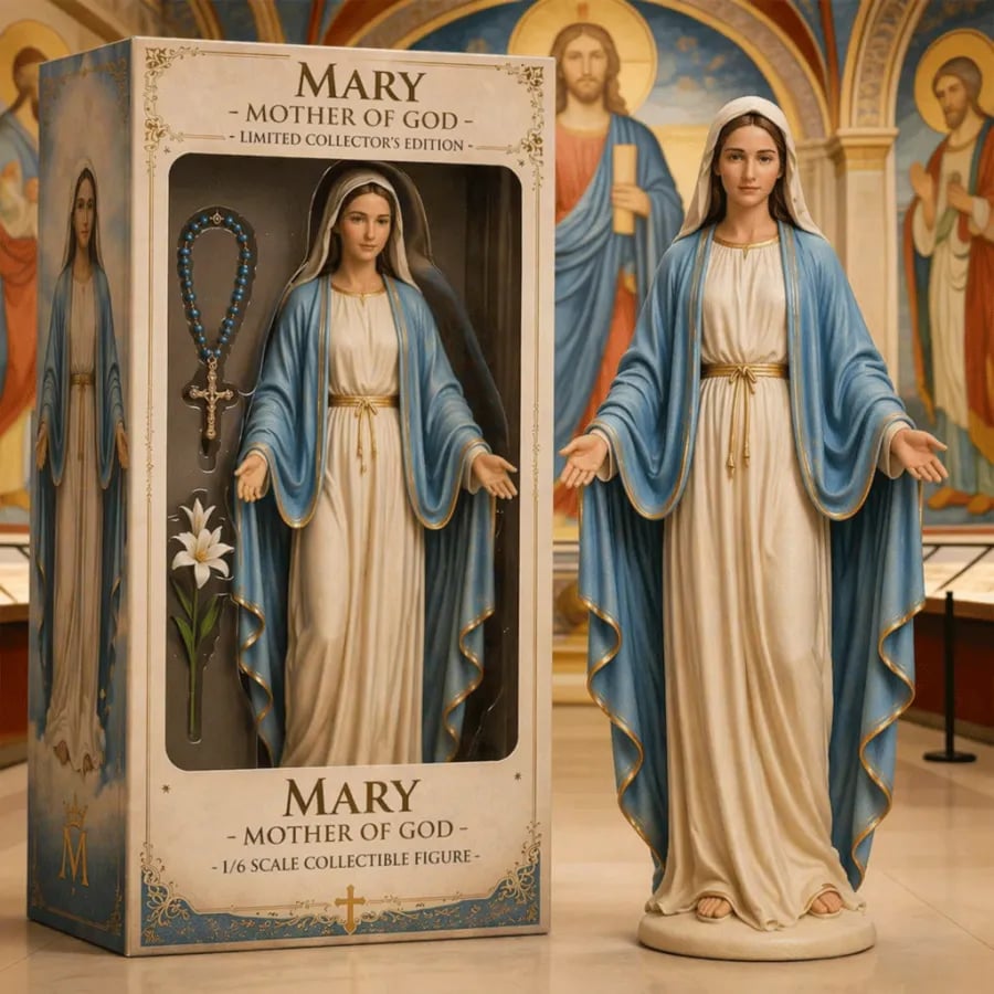 ✝️Limited Edition Virgin Mary Collectible Figure – A Sacred Keepsake of Faith & Grace💋