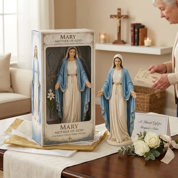 ✝️Limited Edition Virgin Mary Collectible Figure – A Sacred Keepsake of Faith & Grace💋