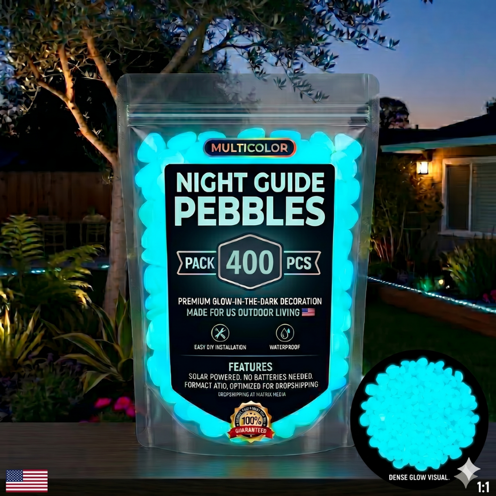 💥LAST DAY SALE 50%OFF💥🌈Colorful Glow-in-the-Dark Garden Stones💋