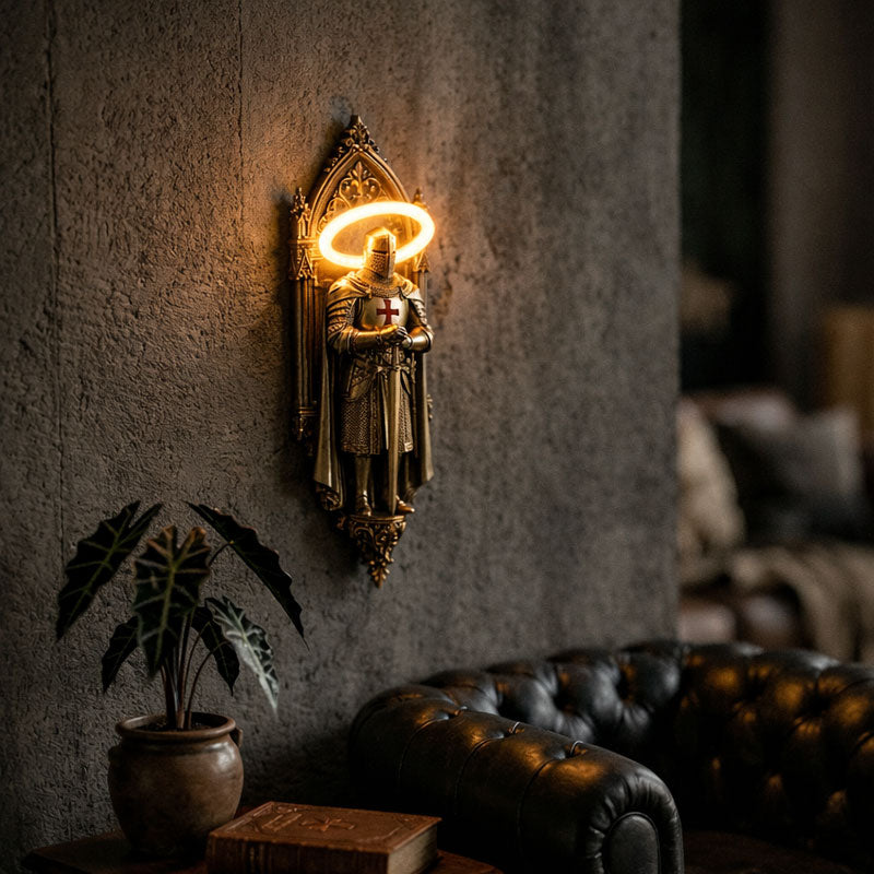 🛡️ Knight Wall Lamp💋