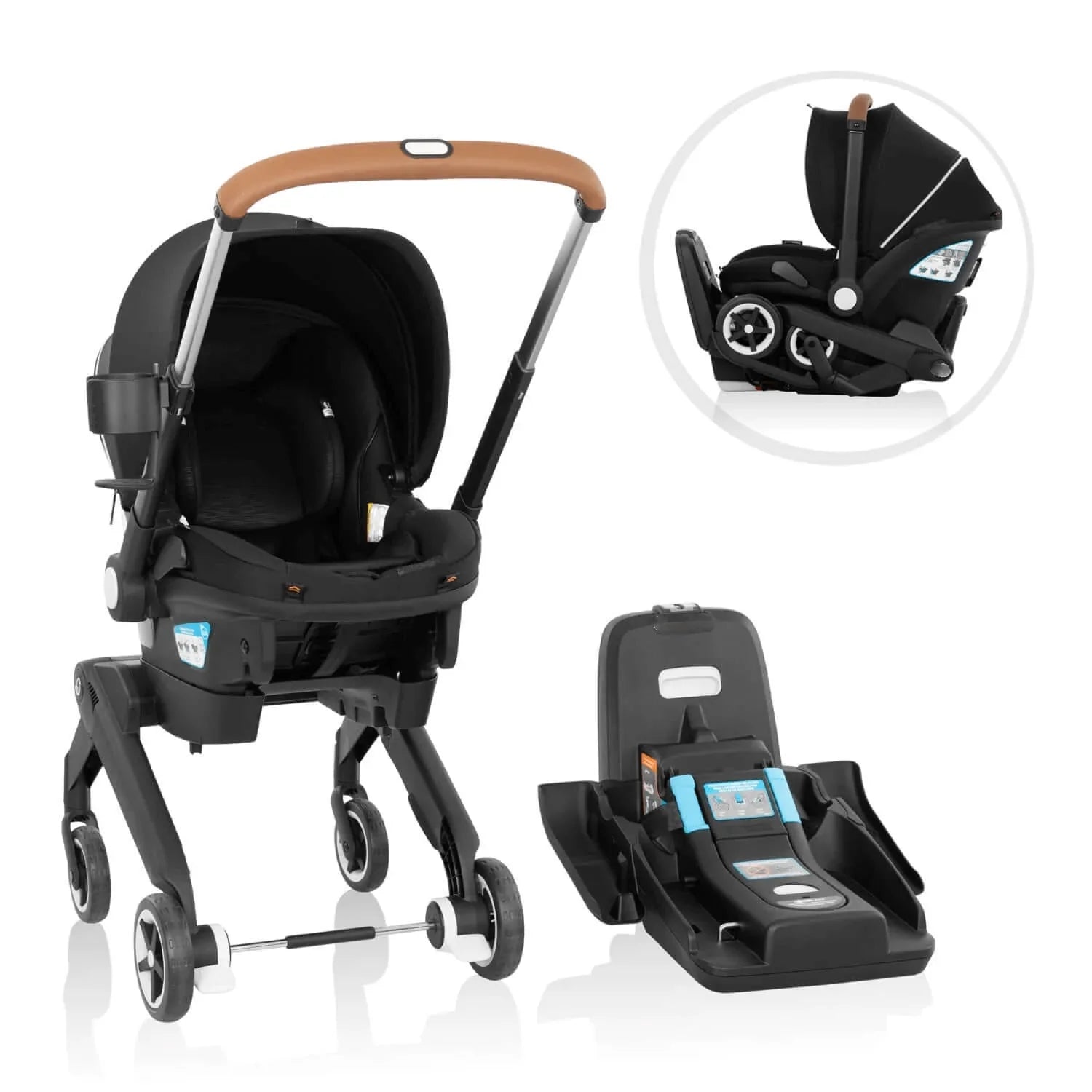 Convertible Car Seat & Stroller Combo – Safe, Easy & Convenient💋