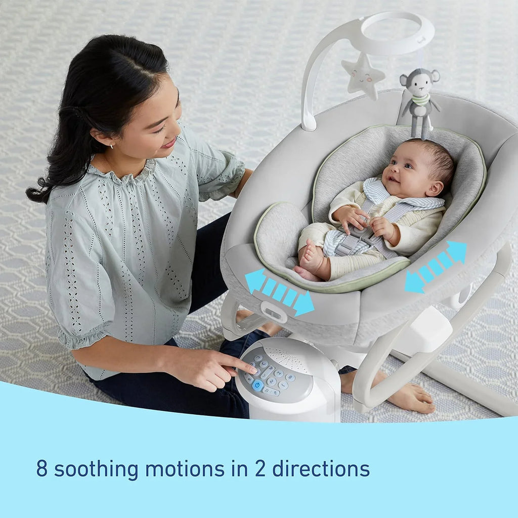 Versatile Baby Swing & Portable Rocker💋