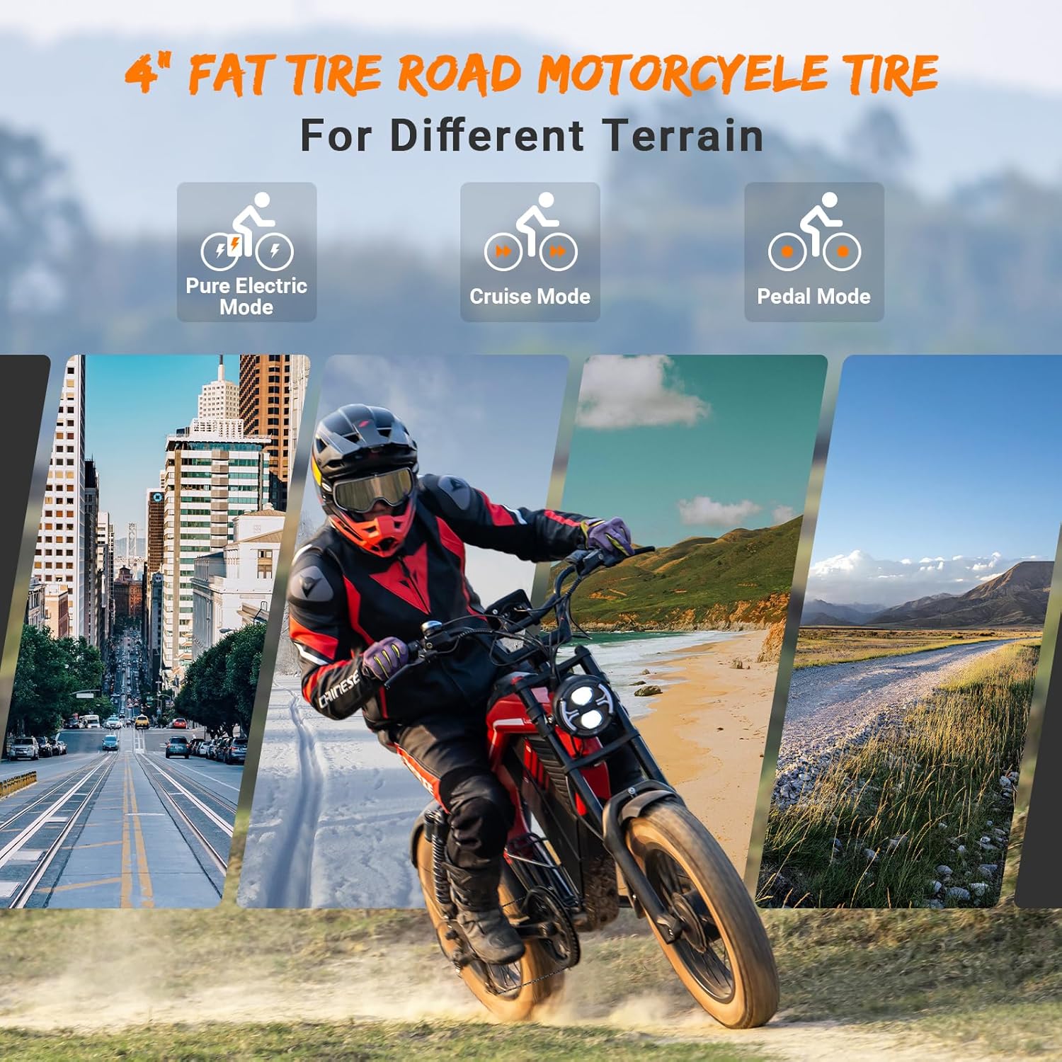 Electric Bike for Adults/Teen,2000W/3000W Peak Dual Motor,37.5/32 MPH, 48V/52V, 20AH-40AH Dual Battery Ebike,80/160 Miles 20" Fat Tire Electric Dirt bike,Electric Moped Ebike for Adults💋