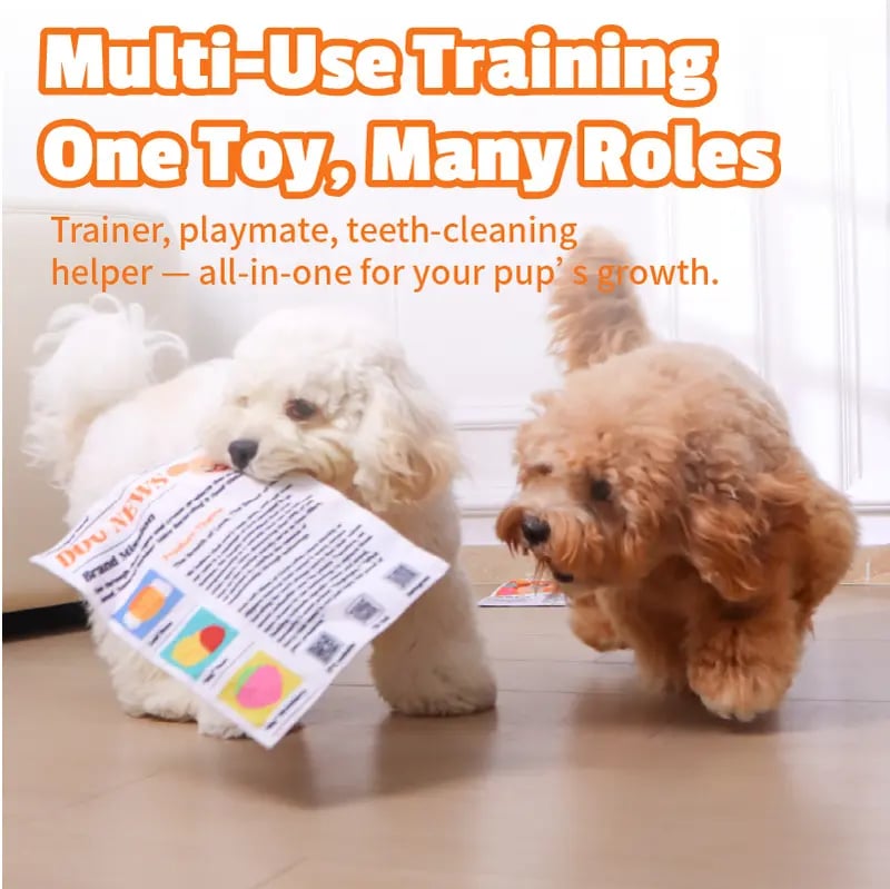 🔥Hot Sale 49% OFF🌟📰 Durable Newspaper Dog Toy💋