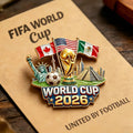 ⚽FLASH SALE: 60% OFF!🏆2026 World Cup USA/Canada/Mexico Commemorative Pin💋