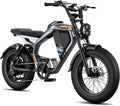 Electric Bike for Adults/Teen,2000W/3000W Peak Dual Motor,37.5/32 MPH, 48V/52V, 20AH-40AH Dual Battery Ebike,80/160 Miles 20" Fat Tire Electric Dirt bike,Electric Moped Ebike for Adults💋