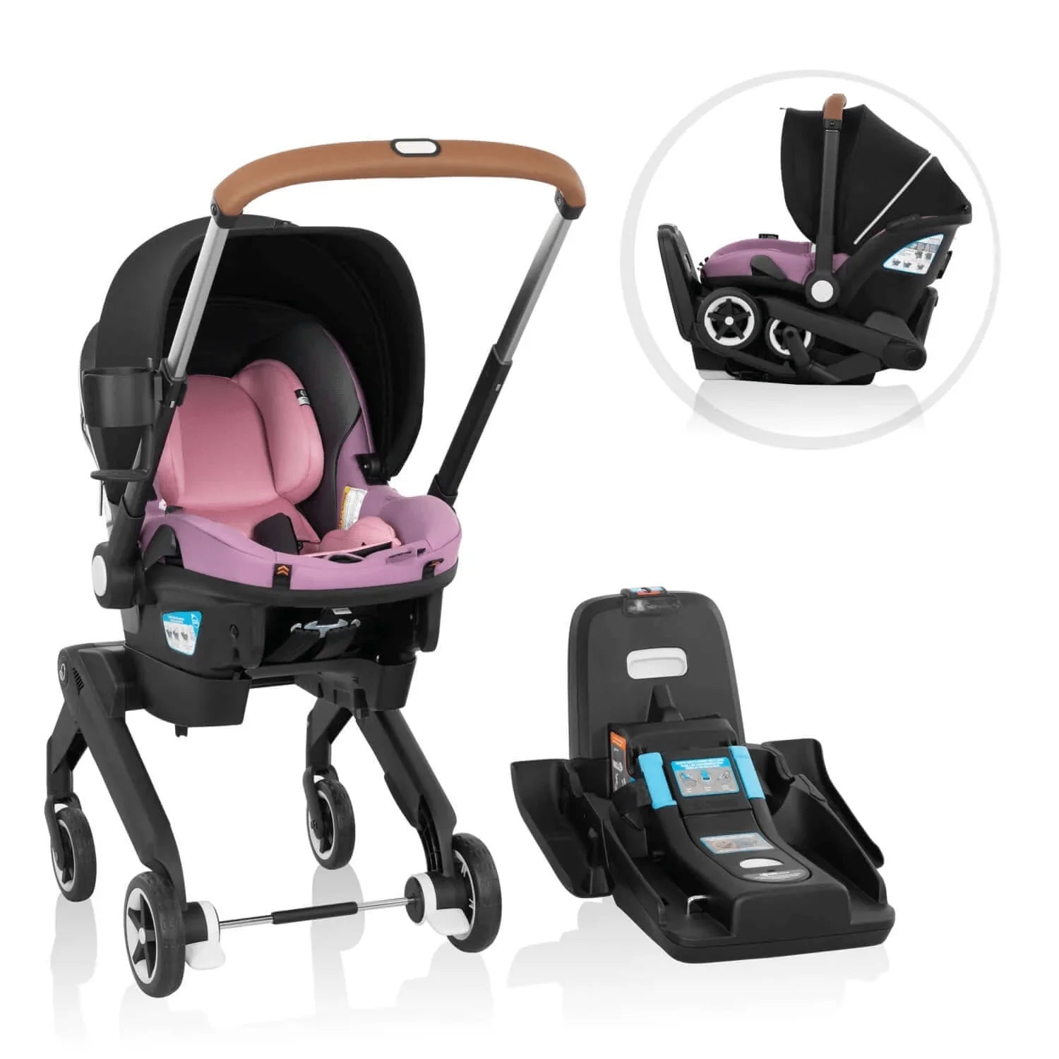 Convertible Car Seat & Stroller Combo – Safe, Easy & Convenient💋