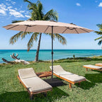 🔥Last day 49% discount- Solar LED Patio Double-Sided Umbrella🔥