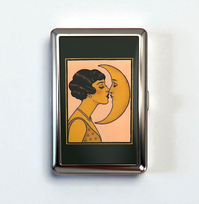 🔥LAST DAY 60% OFF - 👛Vintage Art Deco Versatile Card & Cash Case With RFID Protection🚫💋
