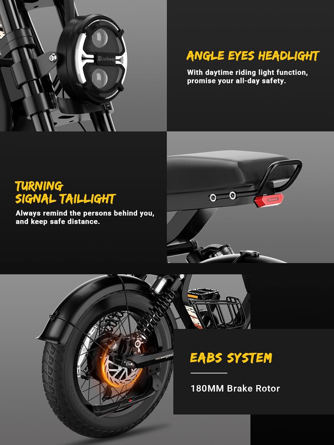 Electric Bike for Adults/Teen,2000W/3000W Peak Dual Motor,37.5/32 MPH, 48V/52V, 20AH-40AH Dual Battery Ebike,80/160 Miles 20" Fat Tire Electric Dirt bike,Electric Moped Ebike for Adults💋