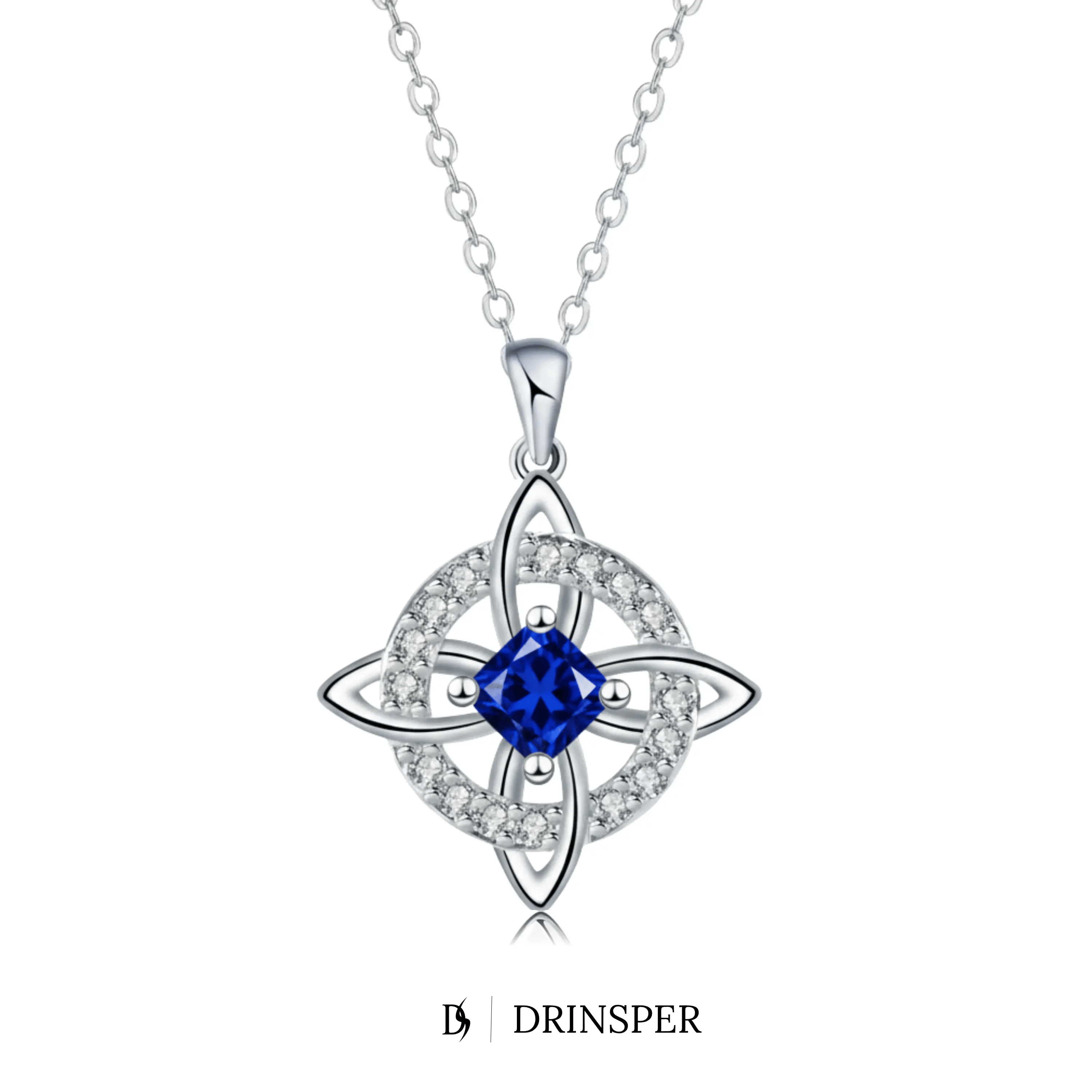 Mystical Birthstone Witches Knot Necklace – Natural Crystal🔮💞Protect Your Loved Ones💋