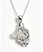 ✨The Hand of Fortune Diamond Pendant – 14K Gold / 925 Sterling Silver💋