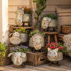 Farmhouse Barnyard Animal Planter Collection💋