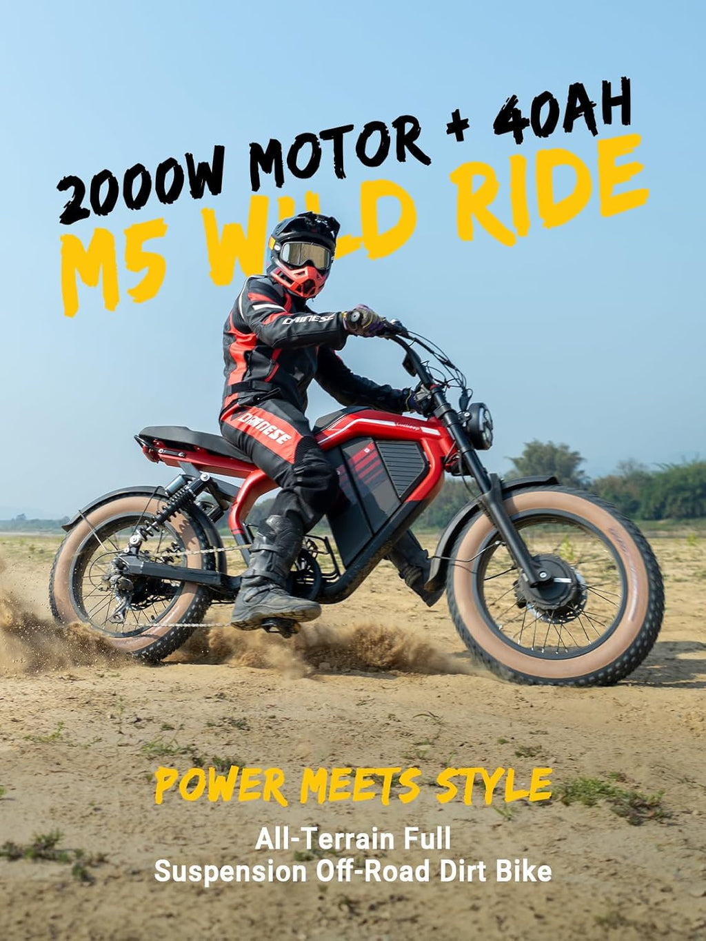 Electric Bike for Adults/Teen,2000W/3000W Peak Dual Motor,37.5/32 MPH, 48V/52V, 20AH-40AH Dual Battery Ebike,80/160 Miles 20" Fat Tire Electric Dirt bike,Electric Moped Ebike for Adults💋