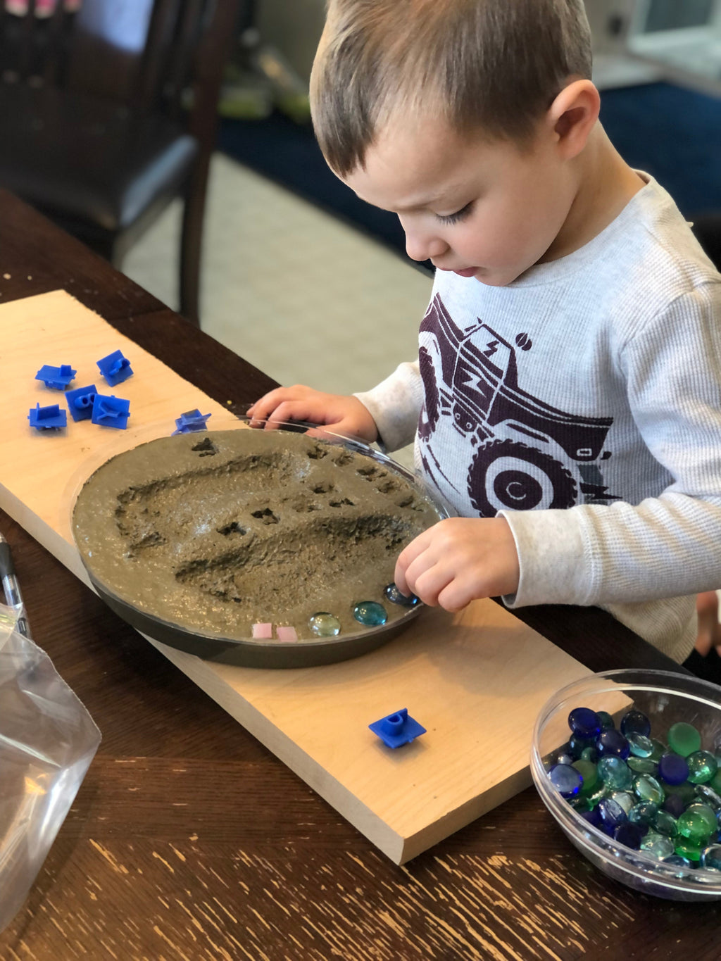 DIY Handprint & Footprint Stepping Stone Kit — Create Personalized Keepsakes & Garden Decor💋