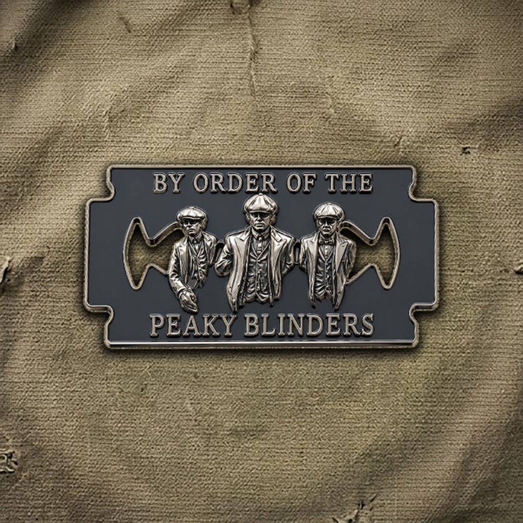 Peaky Blinders Razor Blade Button Pin💋
