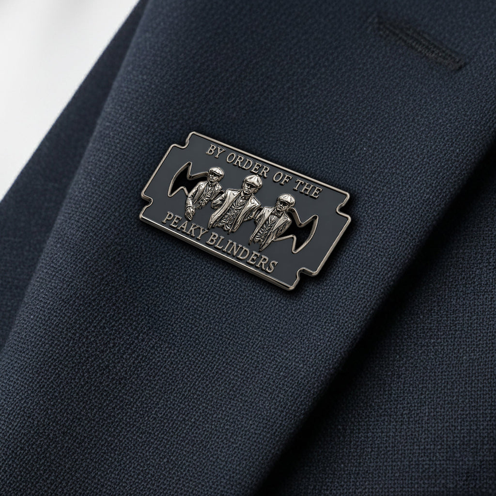 Peaky Blinders Razor Blade Button Pin💋