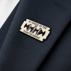 Peaky Blinders Razor Blade Button Pin💋