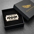 Peaky Blinders Razor Blade Button Pin💋