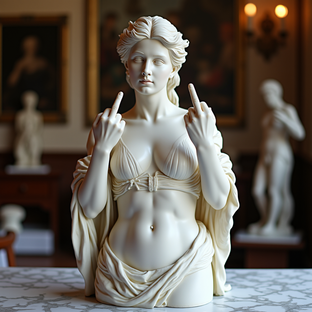 Venus with Attitude – The Original ‘Talk to the Hand’ Icon!💋