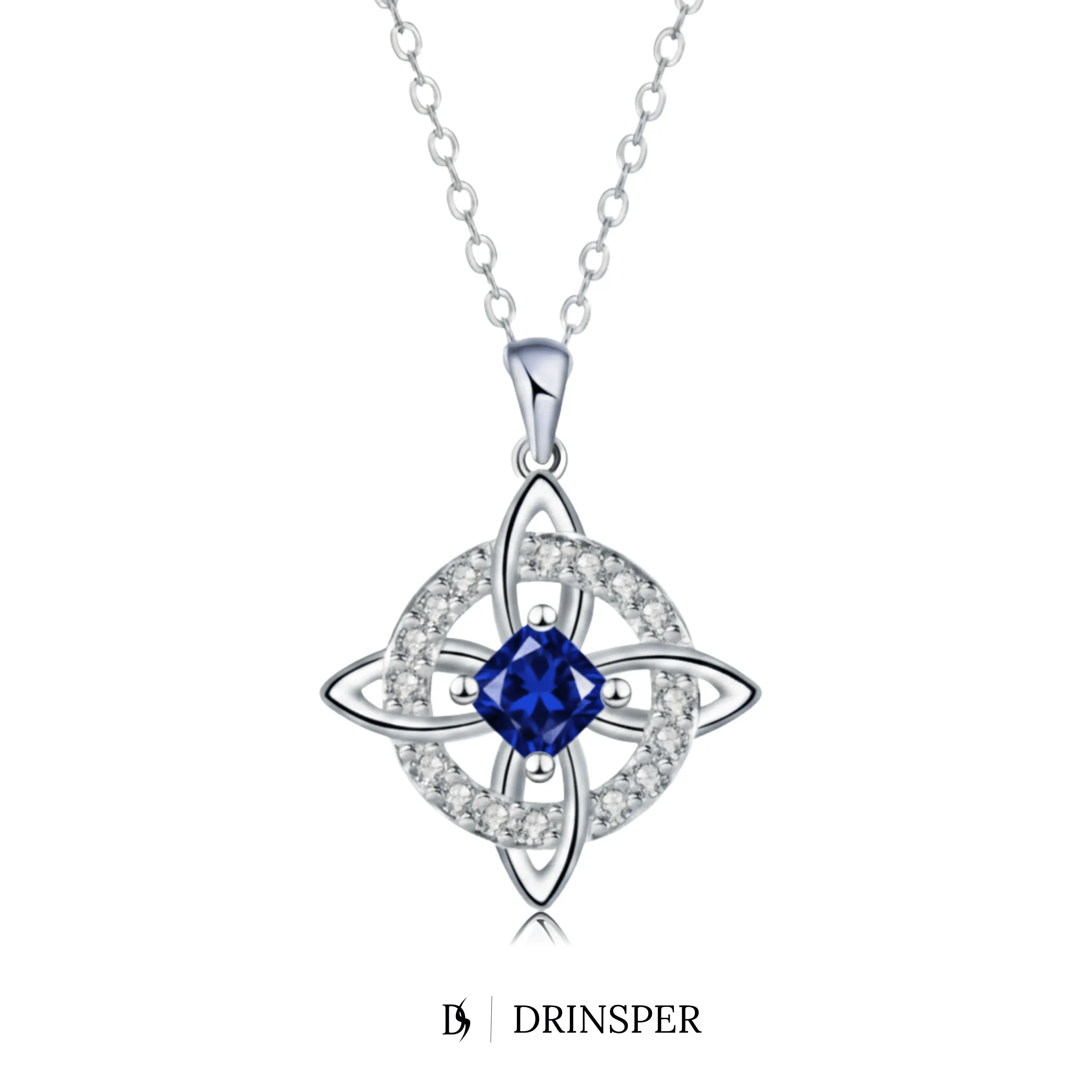 Mystical Birthstone Witches Knot Necklace – Natural Crystal🔮💞Protect Your Loved Ones💋