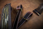 🎯🦃 Leather wild turkey toter sling with vintage turkey stamp engraving💋