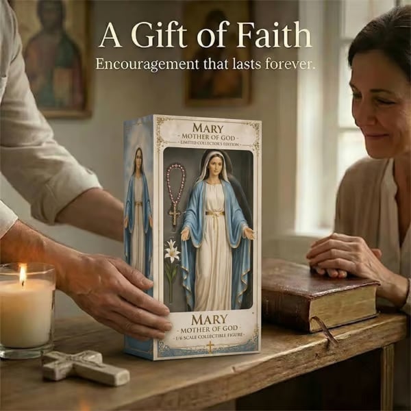 ✝️Limited Edition Virgin Mary Collectible Figure – A Sacred Keepsake of Faith & Grace💋