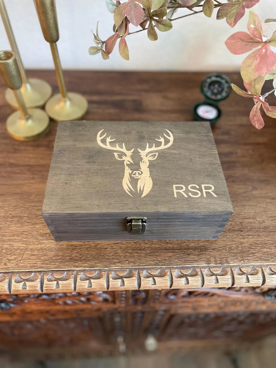 ⏰hours Sale: Save 49%-✨100% Handcrafted Solid Wood Hunting Memory Box (Basic)💋