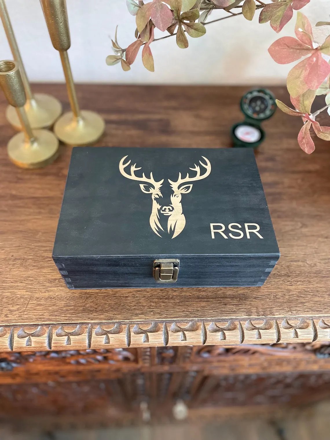 ⏰hours Sale: Save 49%-✨100% Handcrafted Solid Wood Hunting Memory Box (Basic)💋