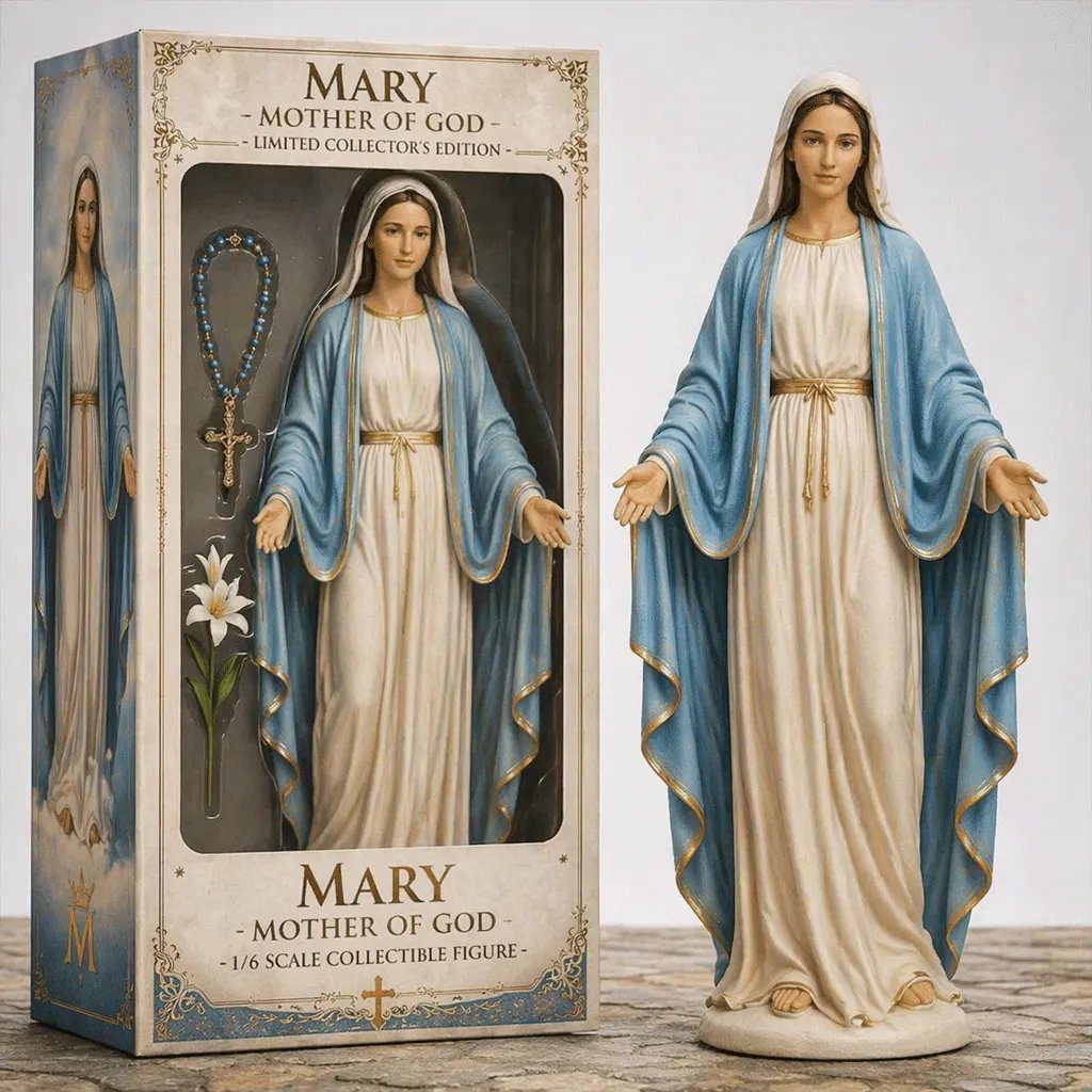 ✝️Limited Edition Virgin Mary Collectible Figure – A Sacred Keepsake of Faith & Grace💋