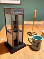 🔥Last Day 49% OFF - ☎️Retro Vintage Tall PhoneBooth Lamp💋