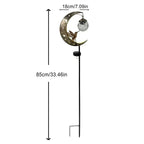 🌙✨Hummingbird Moon Solar Garden Stake Light💋