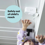 The Snap-On Door Lock Kids Can't Reach or Defeat - No Tools or Adhesives Required💋