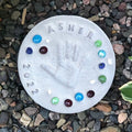 DIY Handprint & Footprint Stepping Stone Kit — Create Personalized Keepsakes & Garden Decor💋