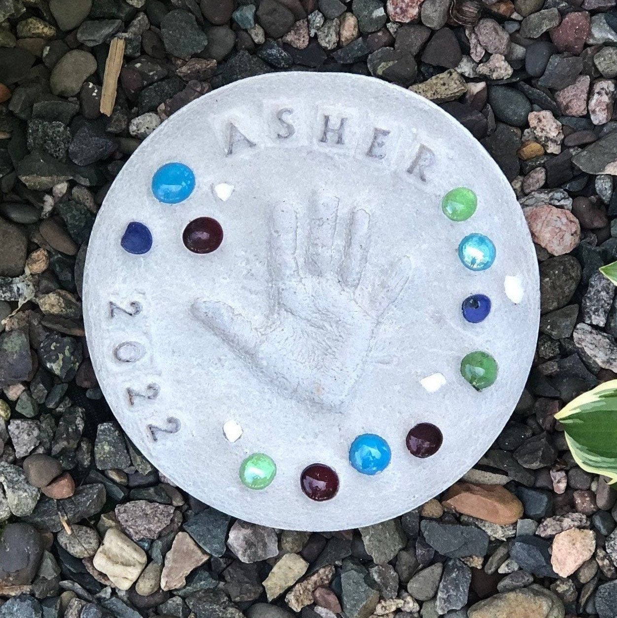 DIY Handprint & Footprint Stepping Stone Kit — Create Personalized Keepsakes & Garden Decor💋