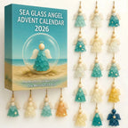 2026 Sea Glass Angel Advent Calendar – Handcrafted Daily Blessings💋